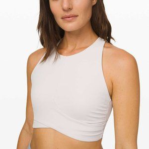 Lululemon Always Aligned Bra - light chrome size 6